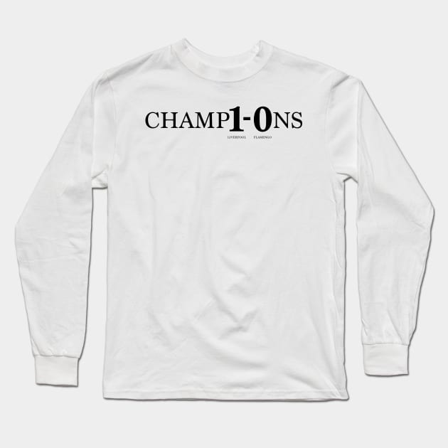 LFC WORLD CLUB CHAMPIONS SCORELINE Long Sleeve T-Shirt by peterdy